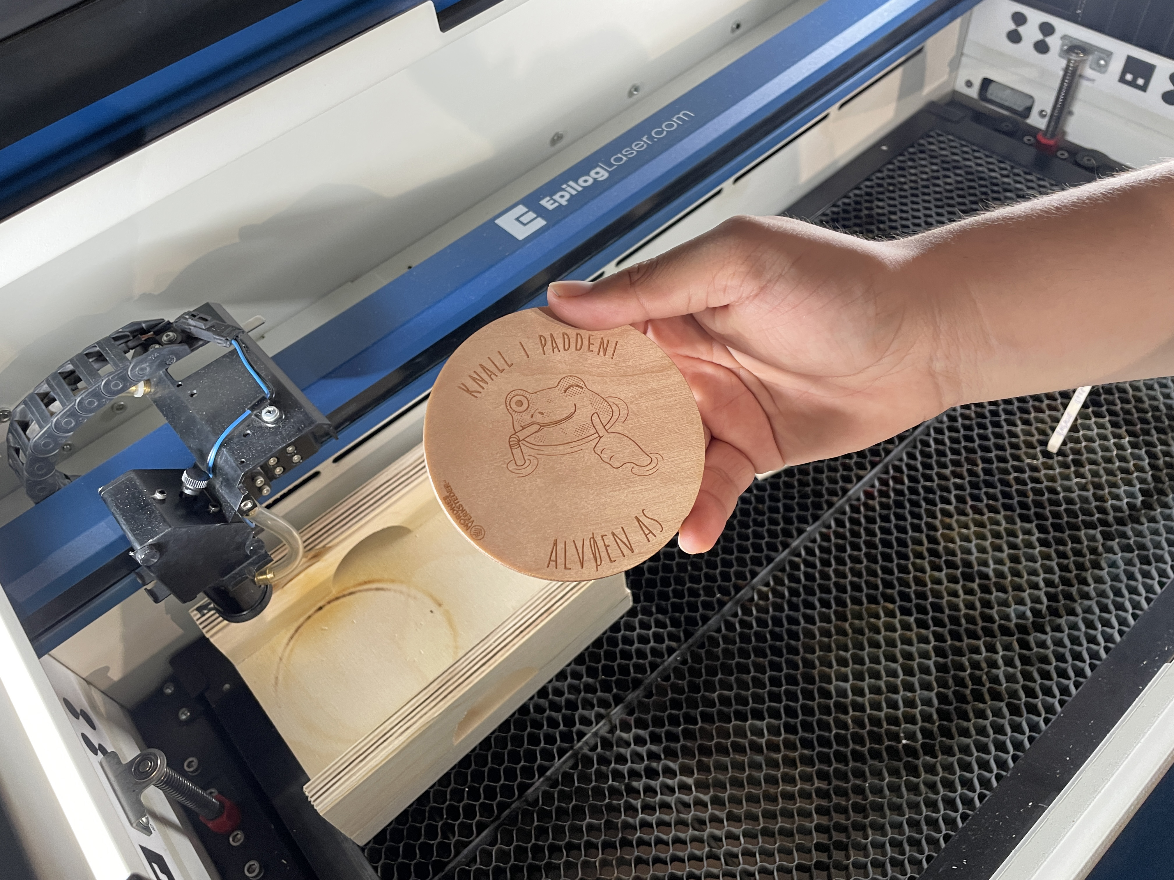 Ferdige produkter fra verkstedet